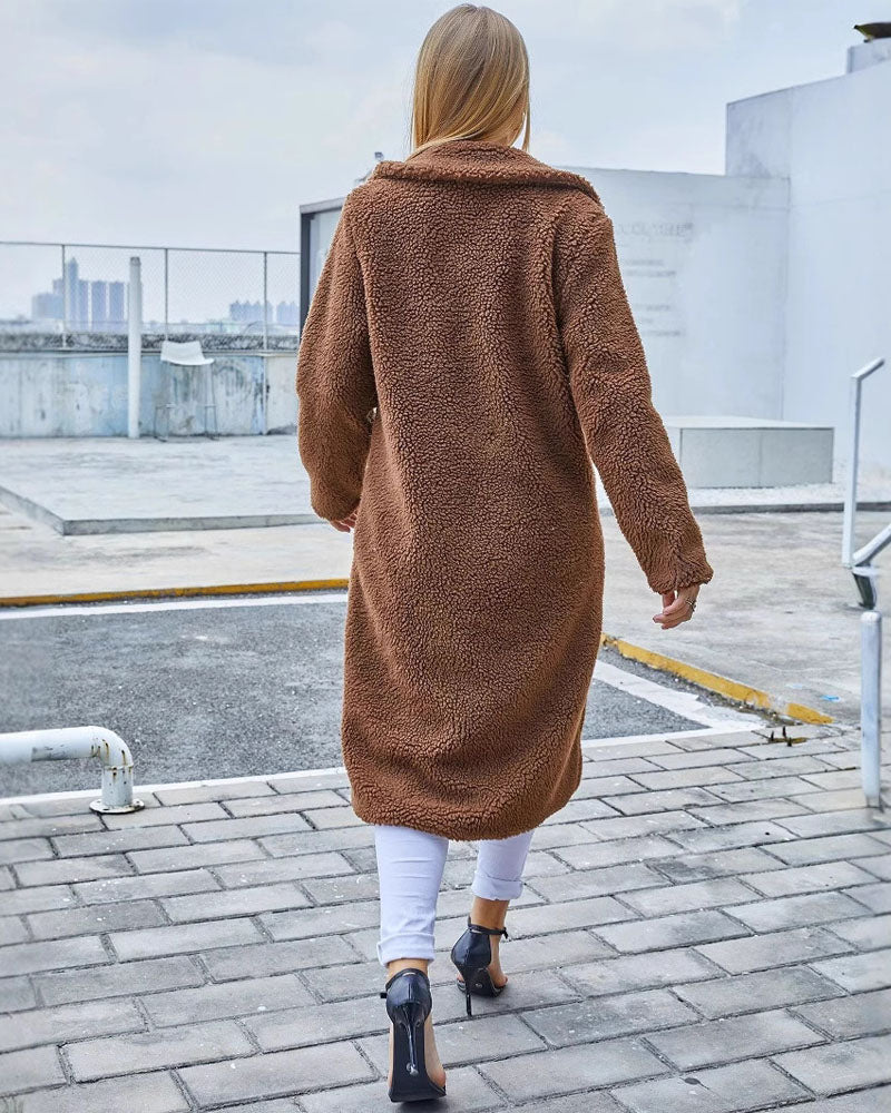 Cover Girl Faux Fur Coat