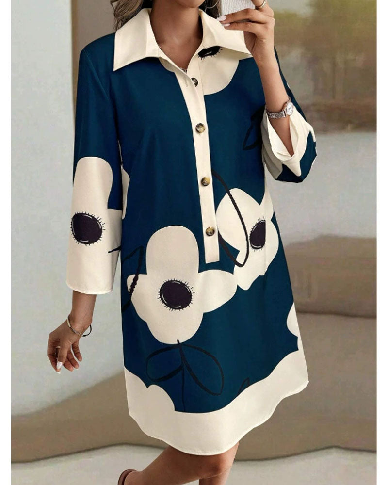 Free from disturbance Shirt Dress