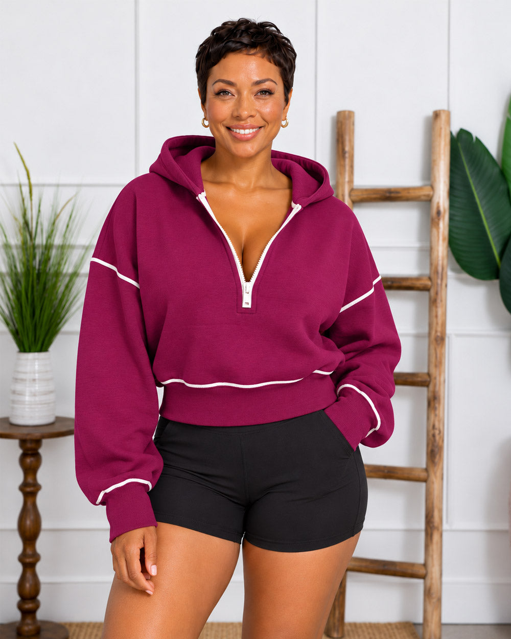 Freedom Half Zip Hoodie