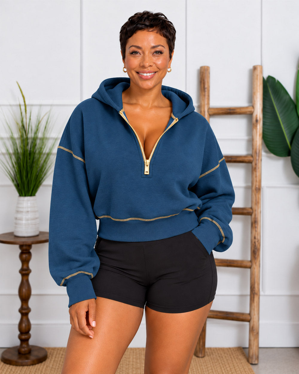 Freedom Half Zip Hoodie