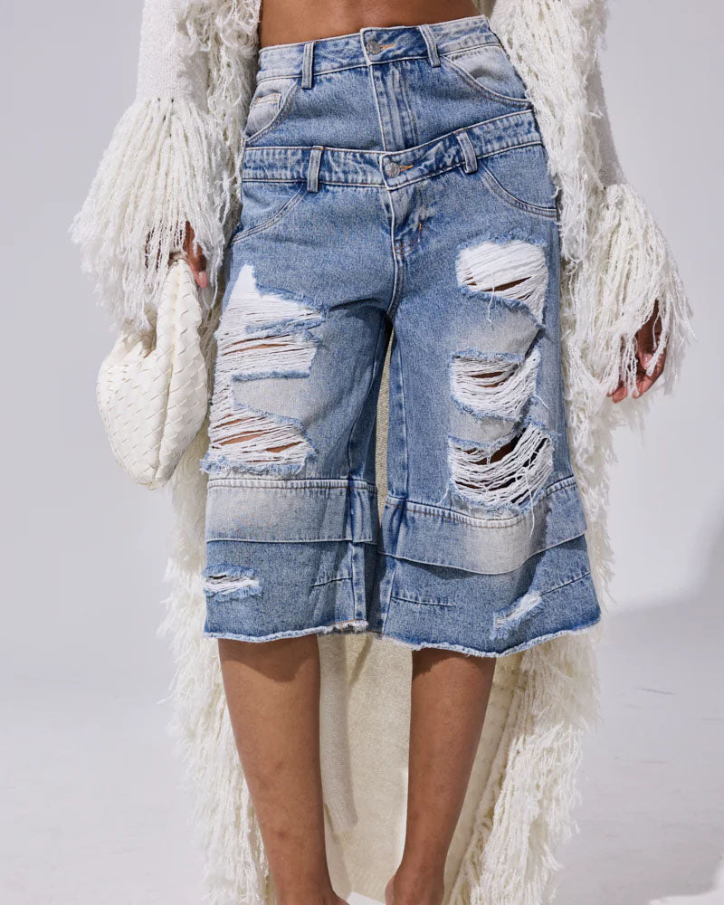 GO GET SOME DENIM BERMUDA SHORT