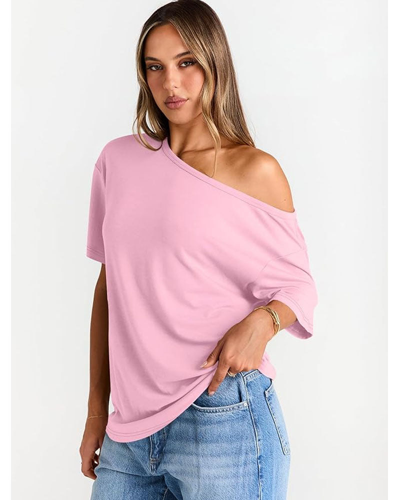 Give Me Options Oversized Basic Tee