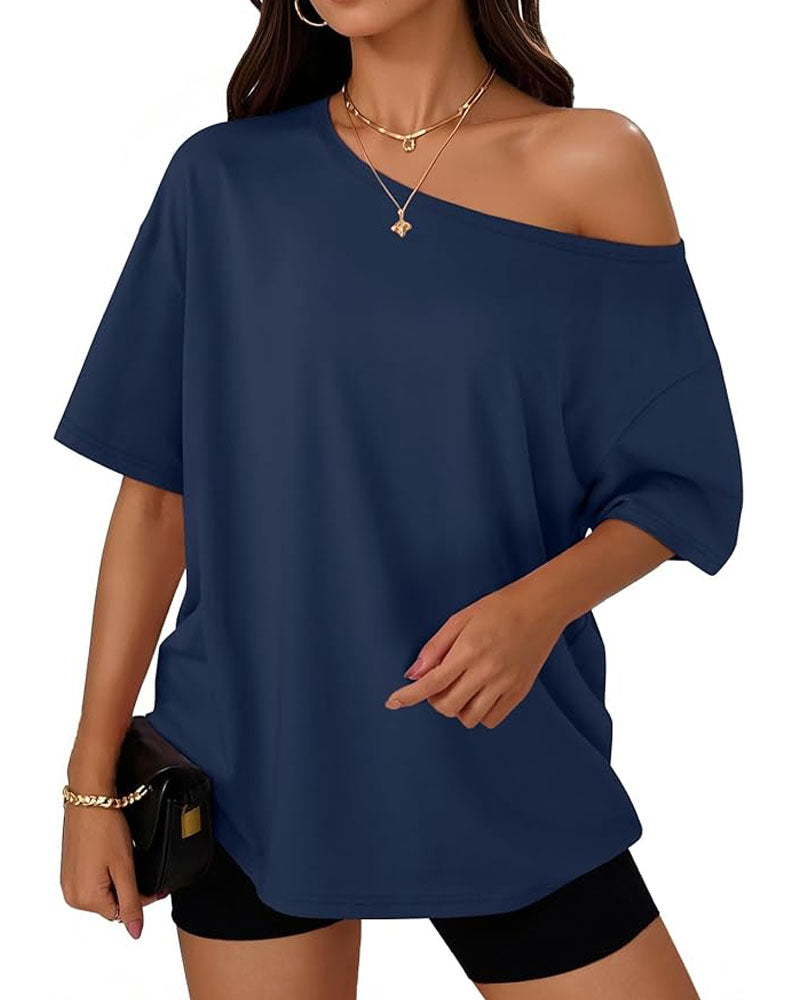 Give Me Options Oversized Basic Tee