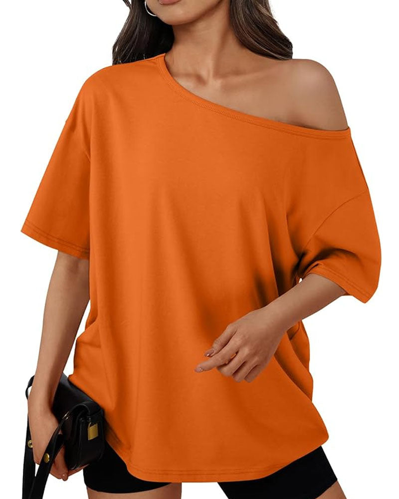 Give Me Options Oversized Basic Tee