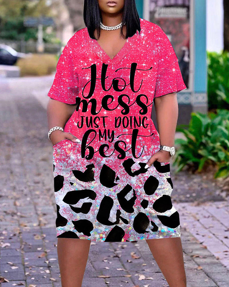 Glow Motion Midi Dress