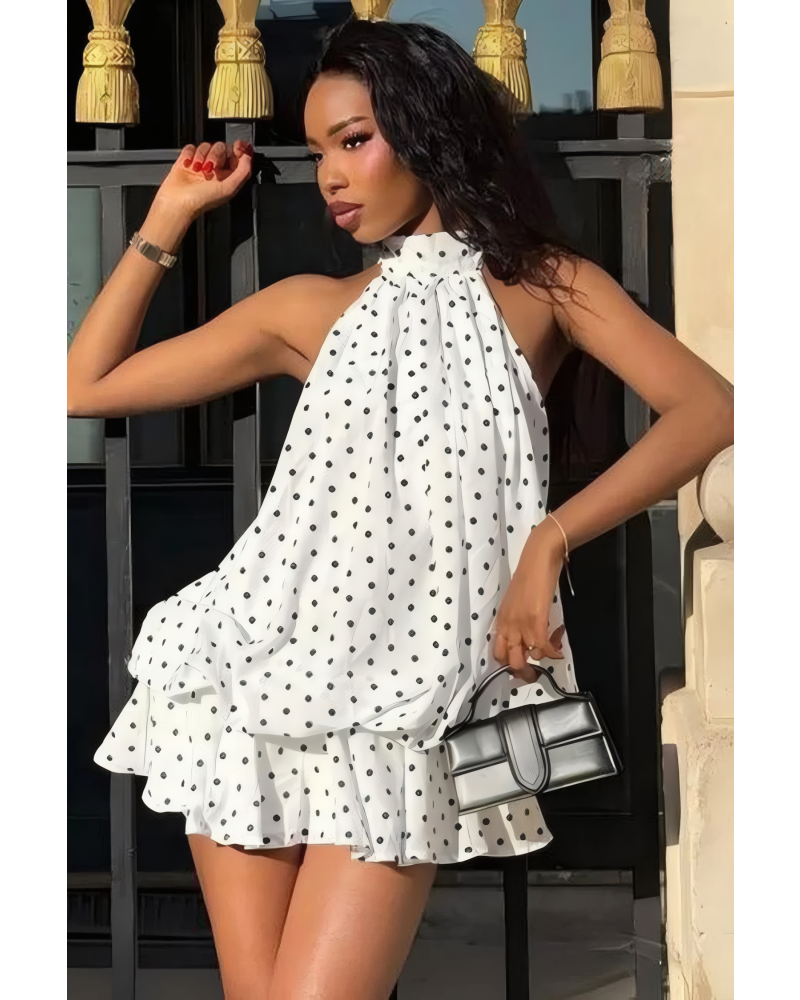 Enya Backless Mini Dress