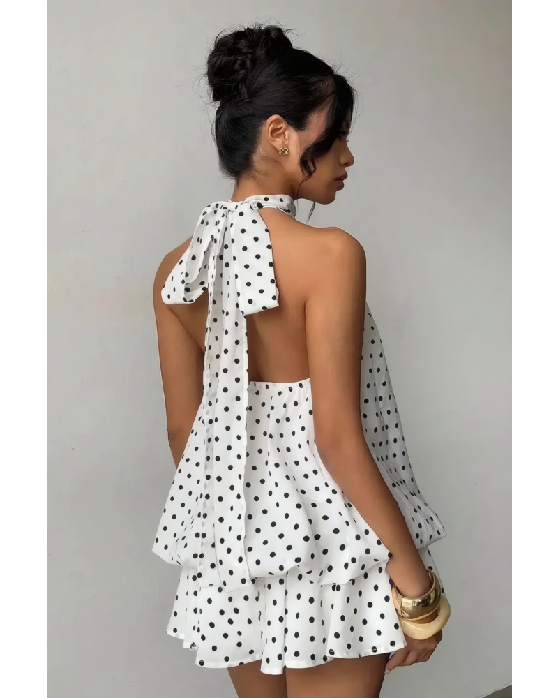 Enya Backless Mini Dress