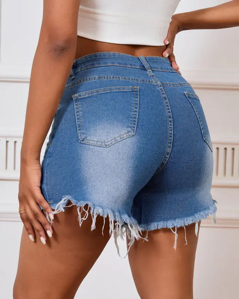 Hottie Gayl Denim Shorts