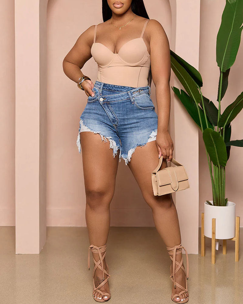 Hottie Gayl Denim Shorts