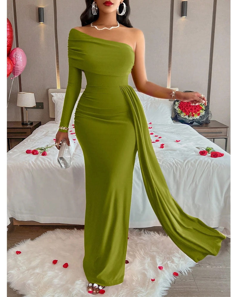 In Your Soul Maxi Gown Dress