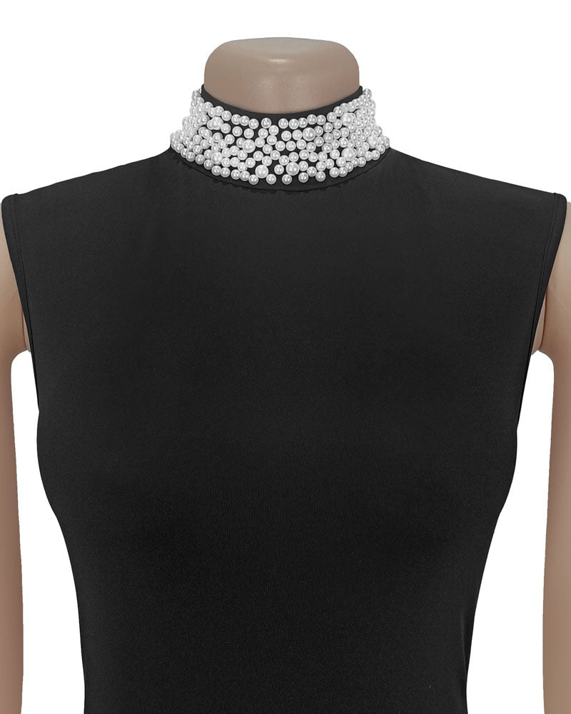 Jewelled Pleated Dress