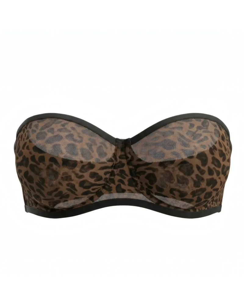 Convertible Strapless Minimizer Bandeau Bra