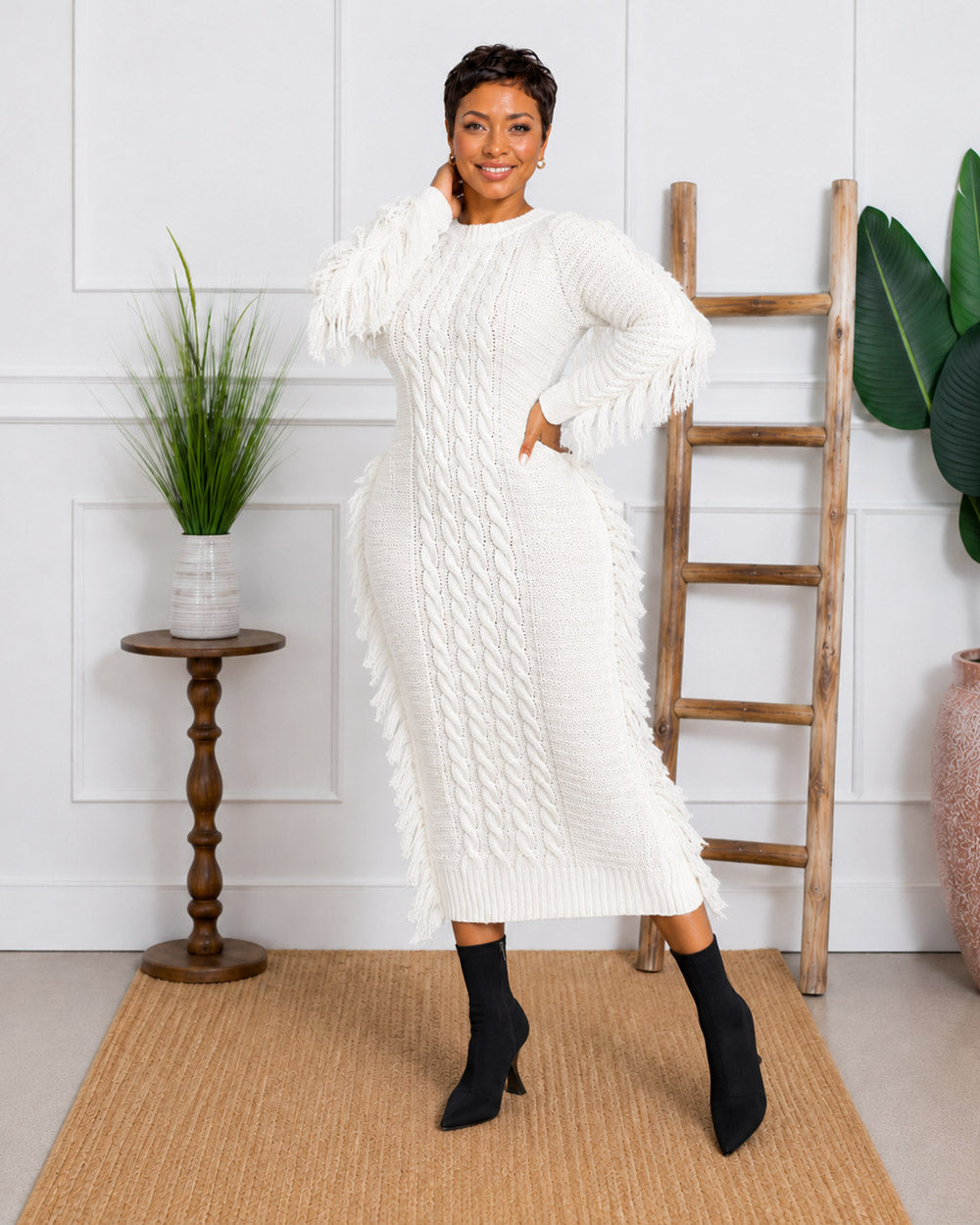 Lisa Sweater Midi Dress