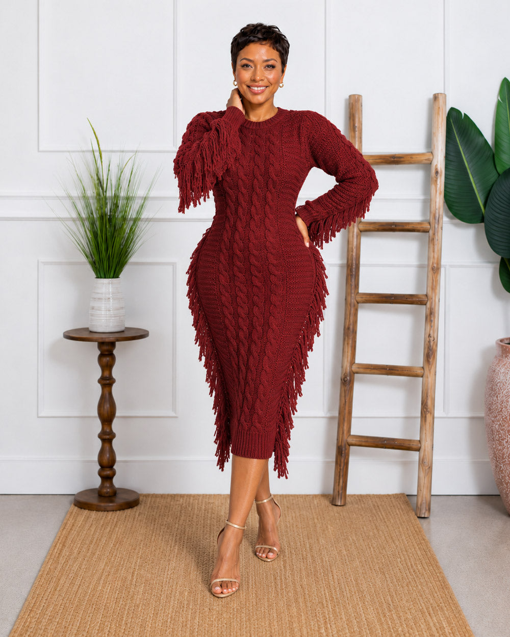 Lisa Sweater Midi Dress