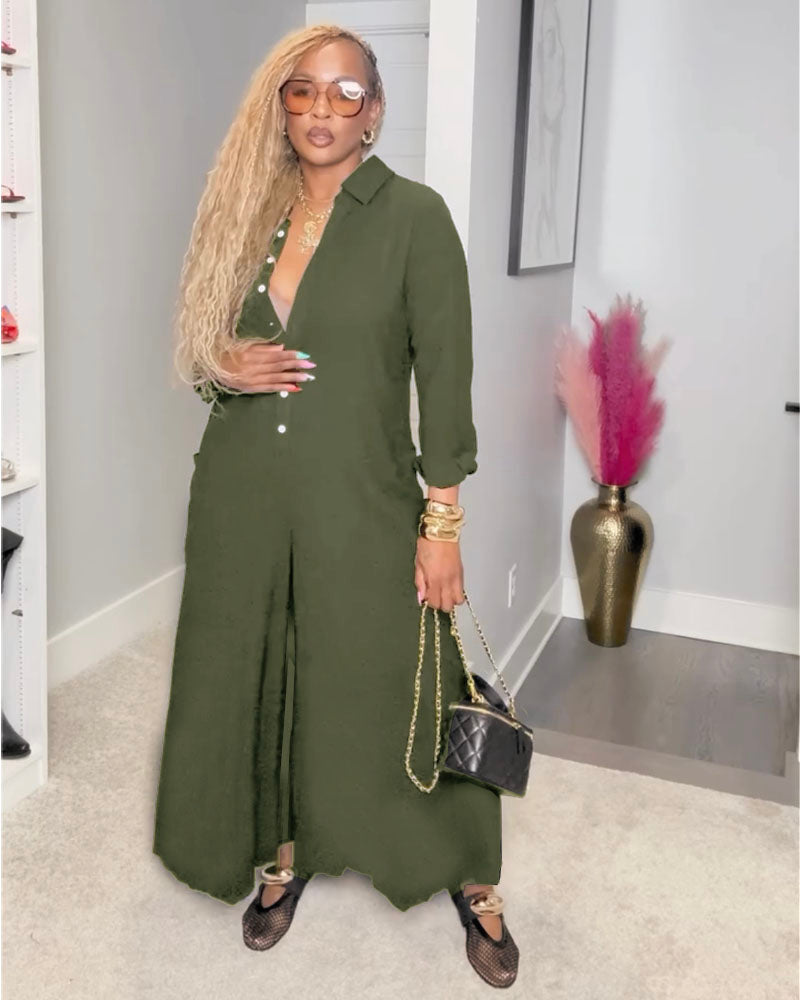 Marice Linen Jumpsuit