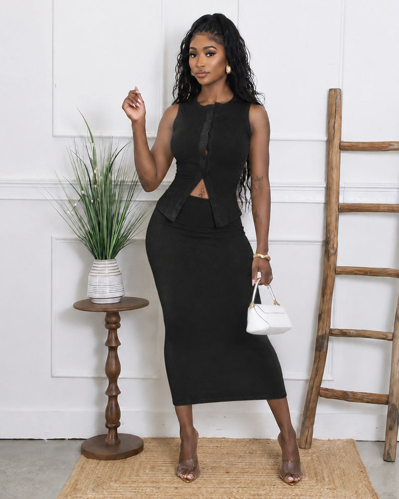 Nadia Skirt Set