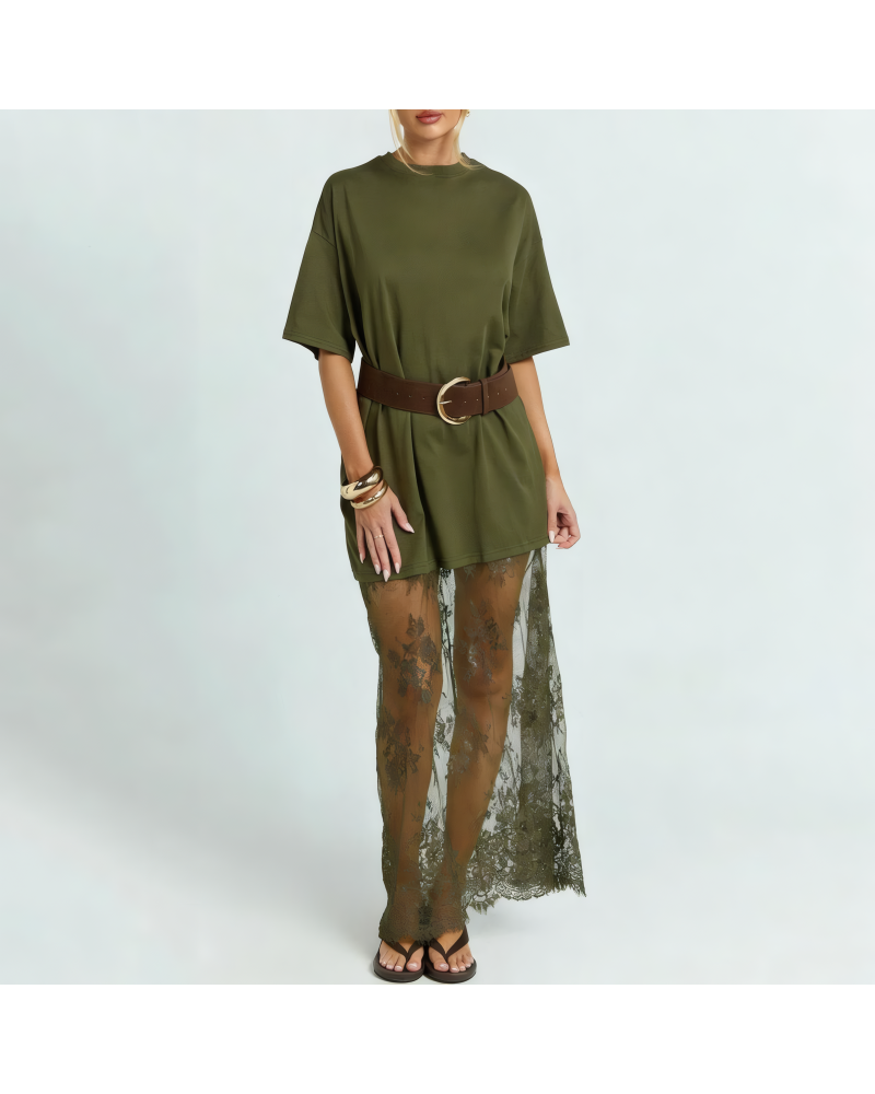 Leah Lace Maxi Dress