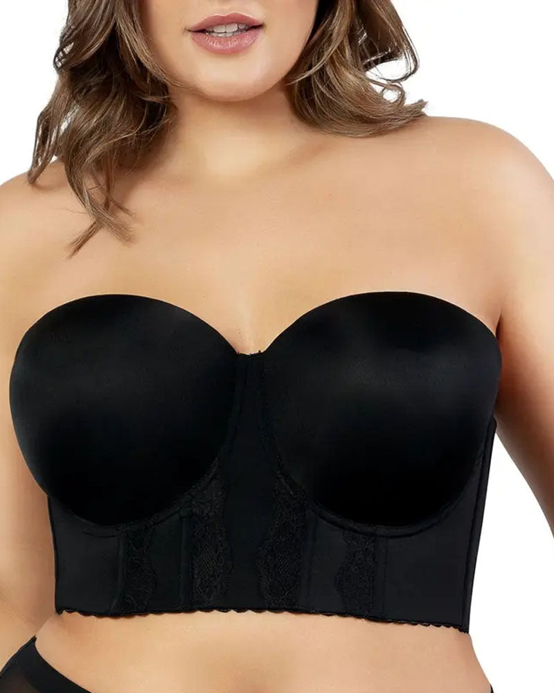 Stay-Put Longline Strapless Bra