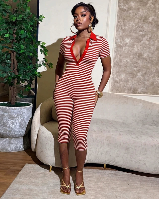 Stripes On Me Jumpsuit