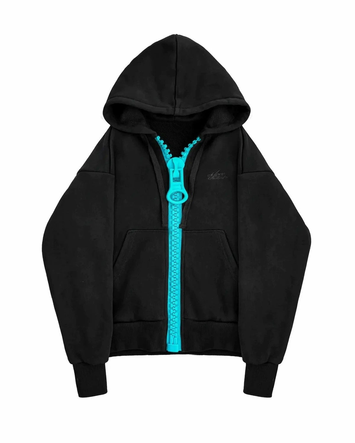BIG ZIPPER HOODIE
