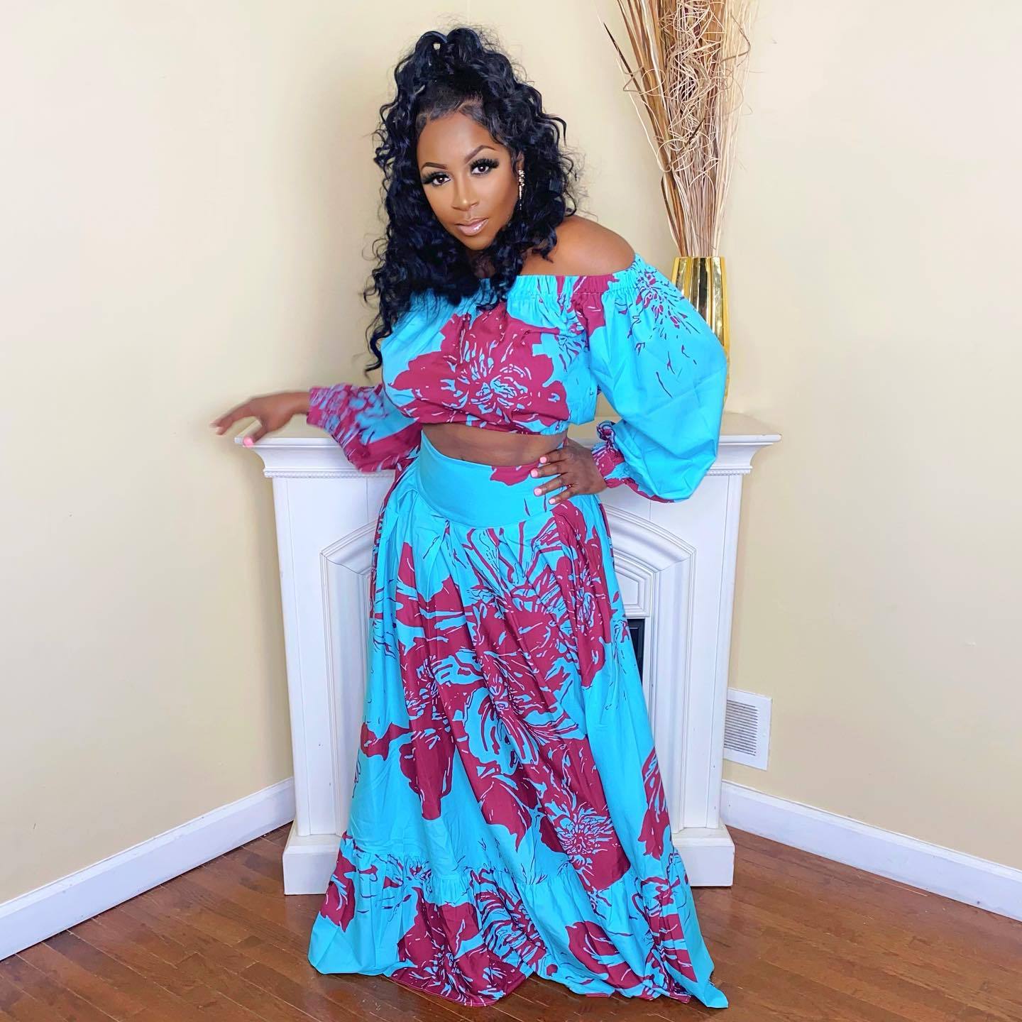 Spring Affairs Skirt Set