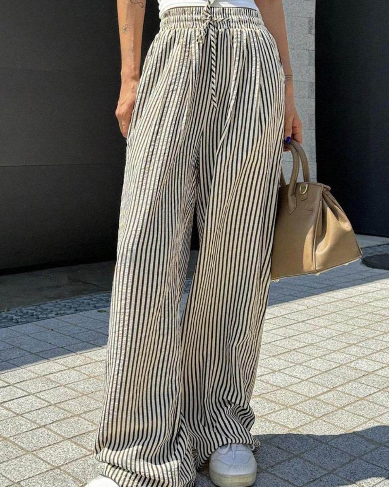 Everyday Comfort Striped Pants