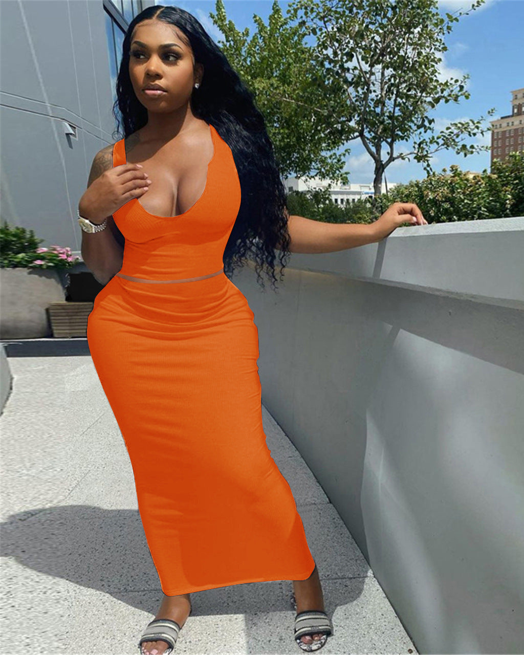 Bandhnu Dress Set