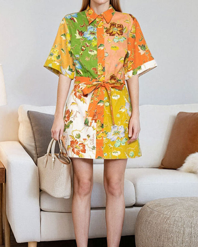 Rummy Mini Shirt Dress