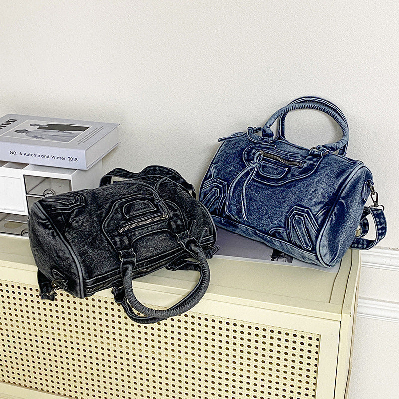 Vintage Denim Handbag
