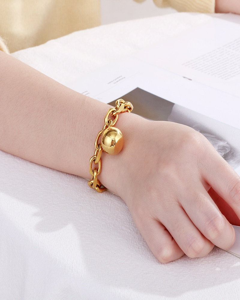 Stainless steel Bing bracelet