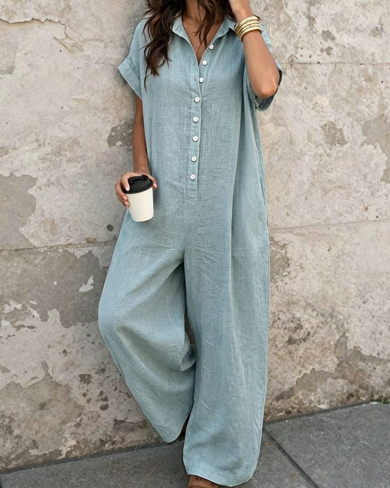 Selamara Vacation Wide Leg Jumpsuit