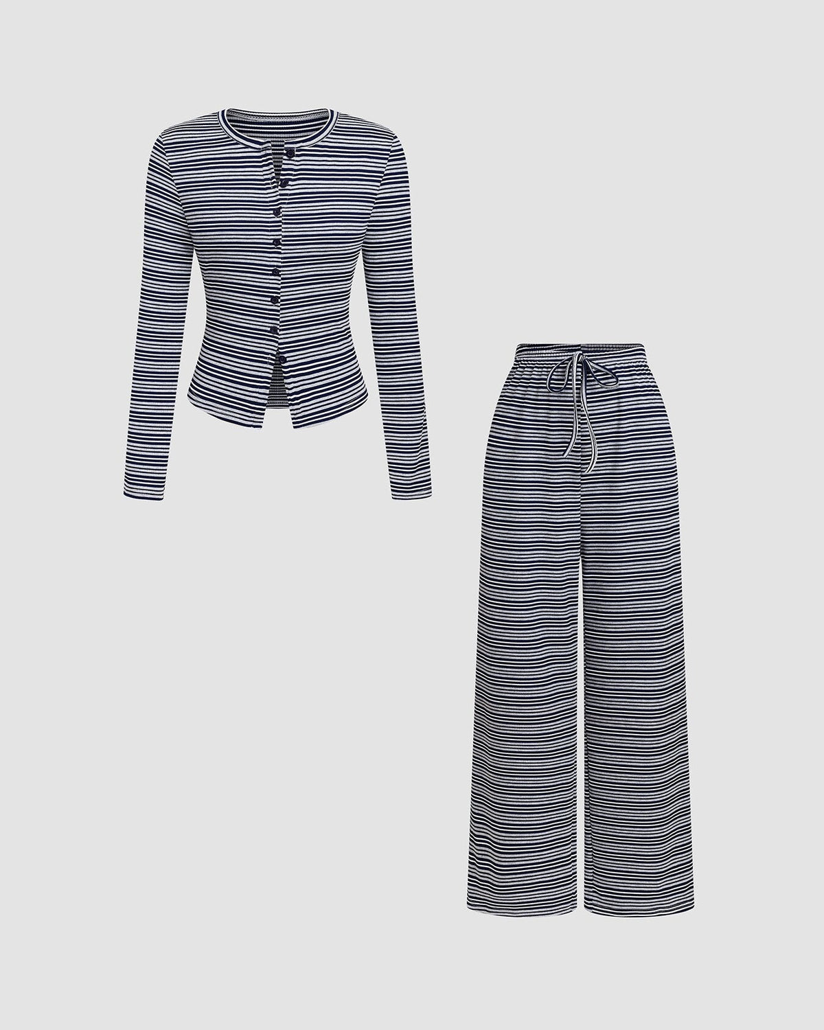 Classic Stripe Pant Set
