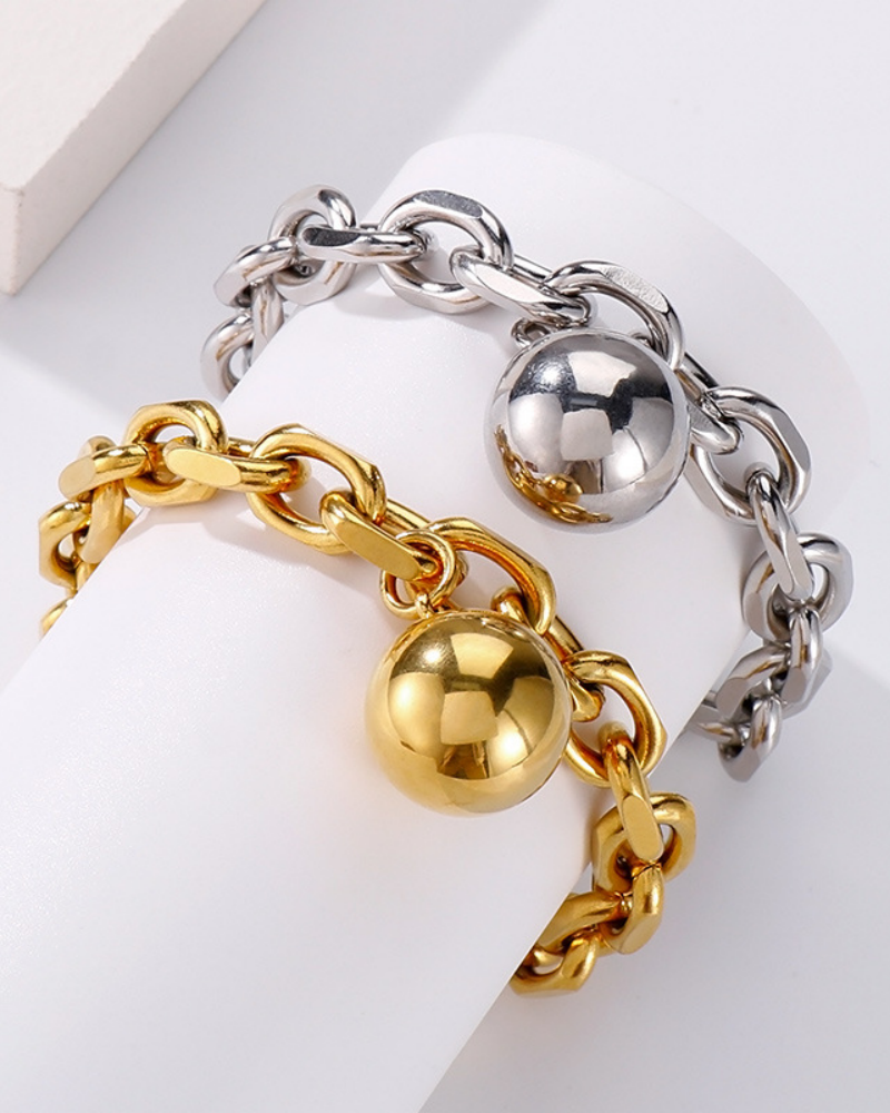 Stainless steel Bing bracelet