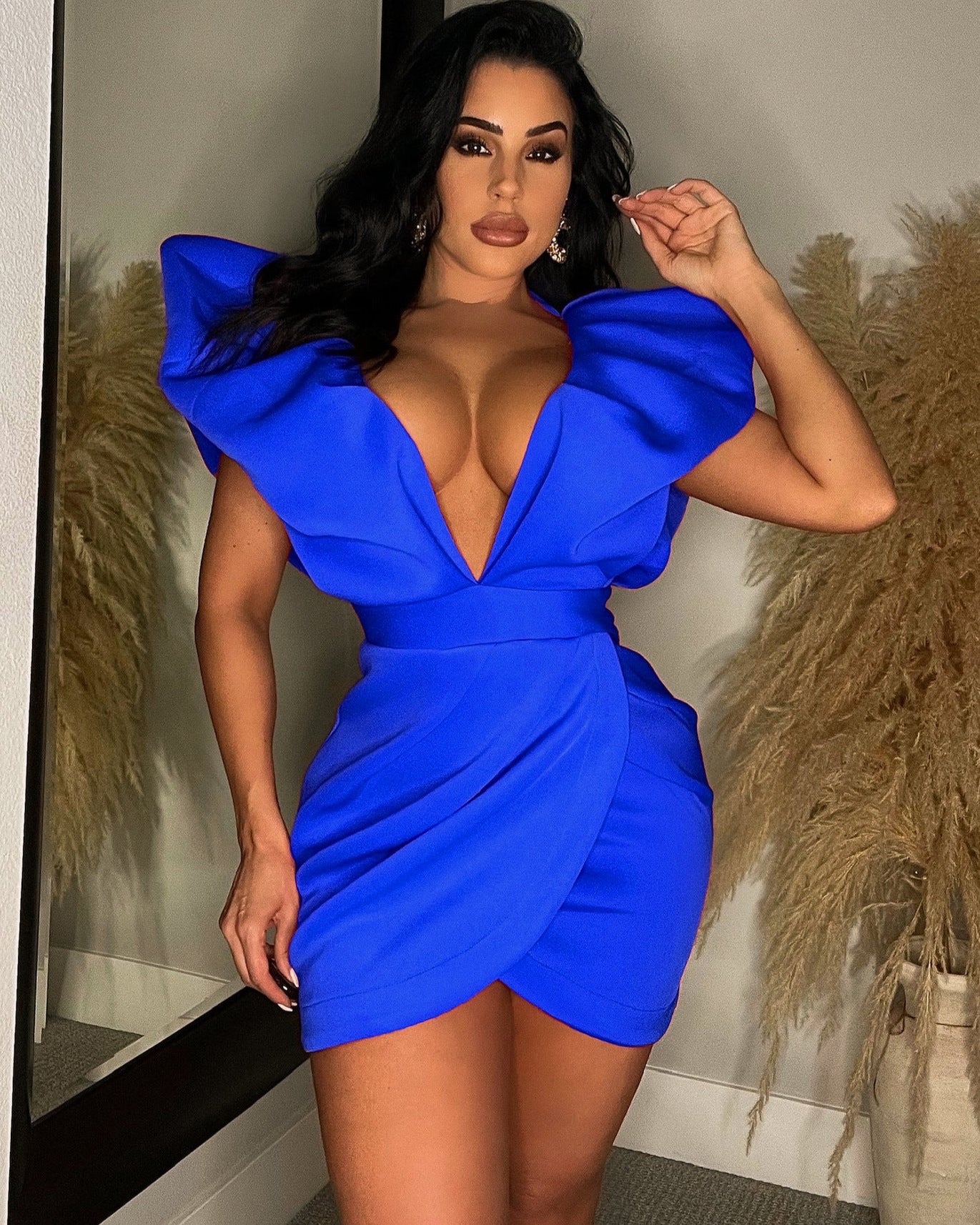 Rafalle Mini Ponti Dress