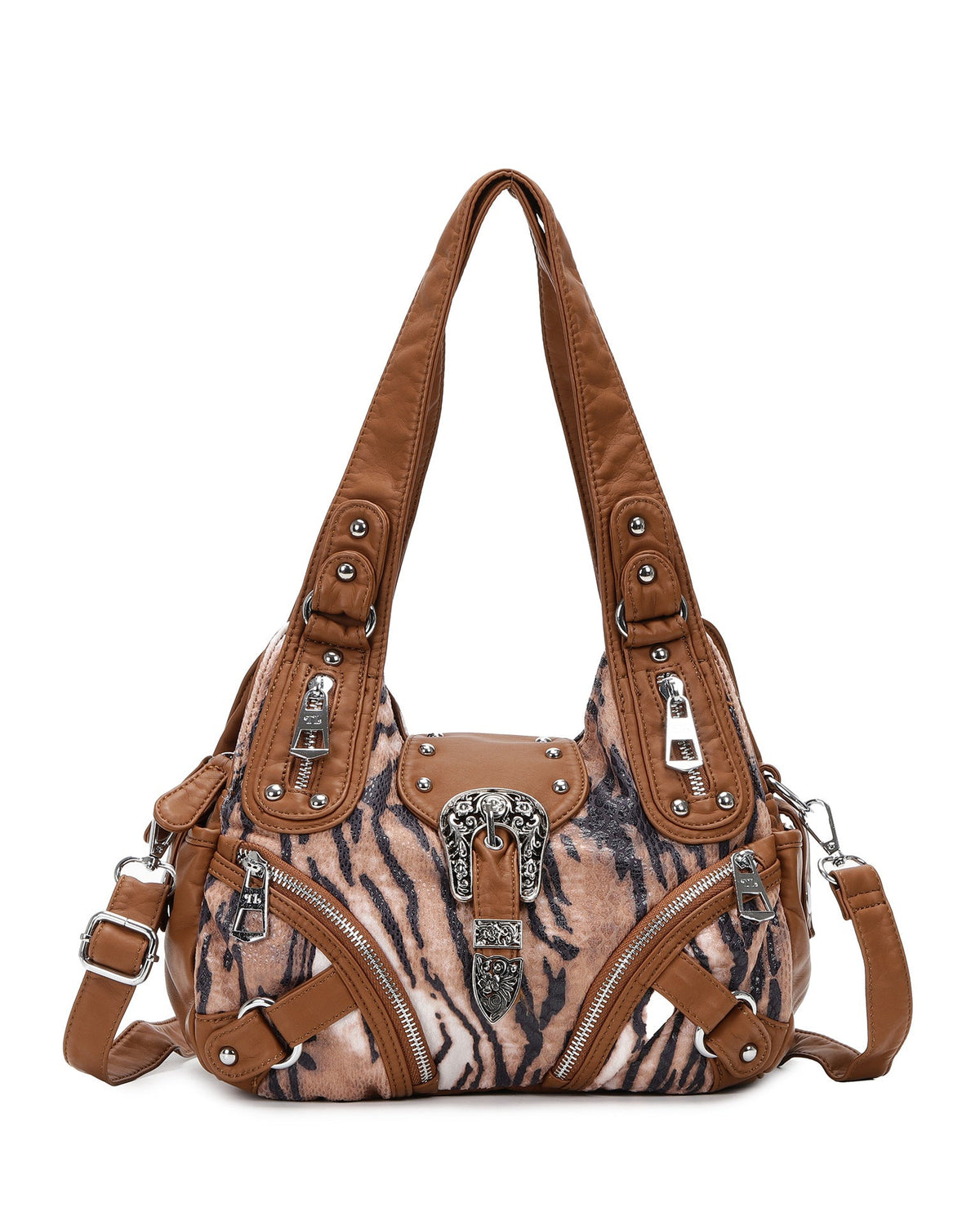 Refined Faux Leather Tote Bag