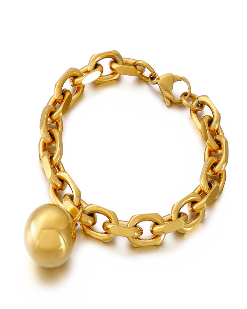 Stainless steel Bing bracelet