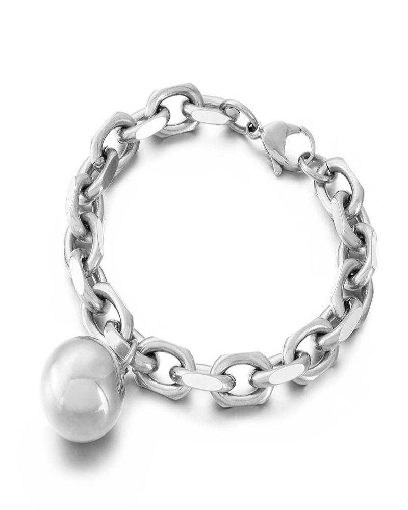 Stainless steel Bing bracelet