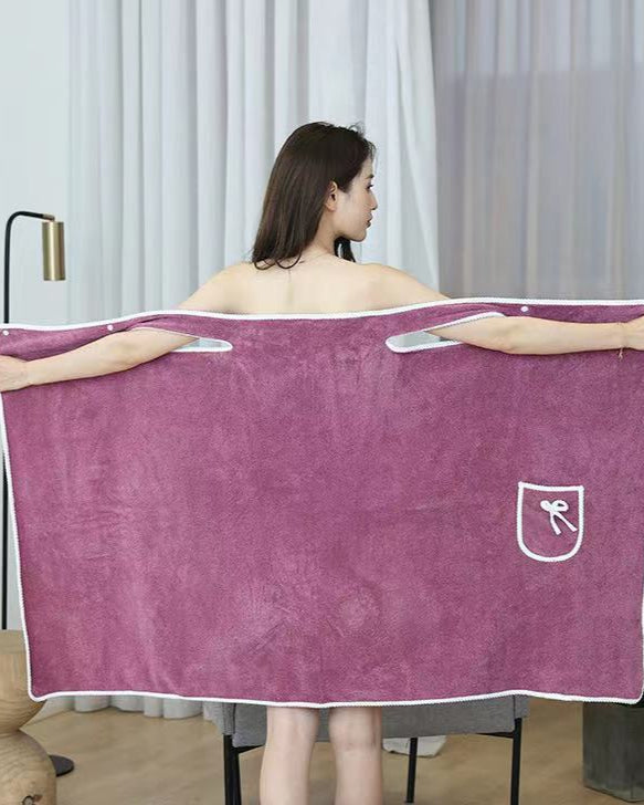 Bath Towel With Pocket