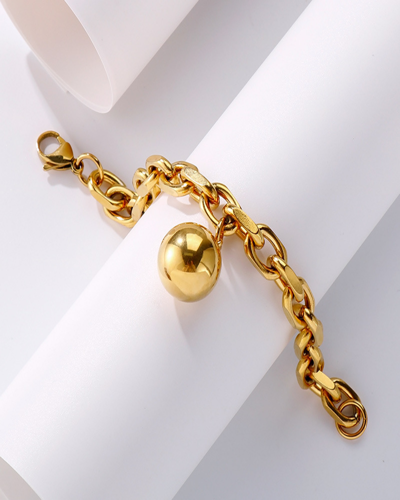 Stainless steel Bing bracelet
