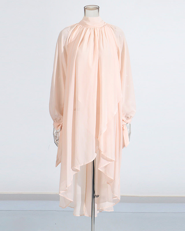 SHEER HAPPINESS Tunic Dress