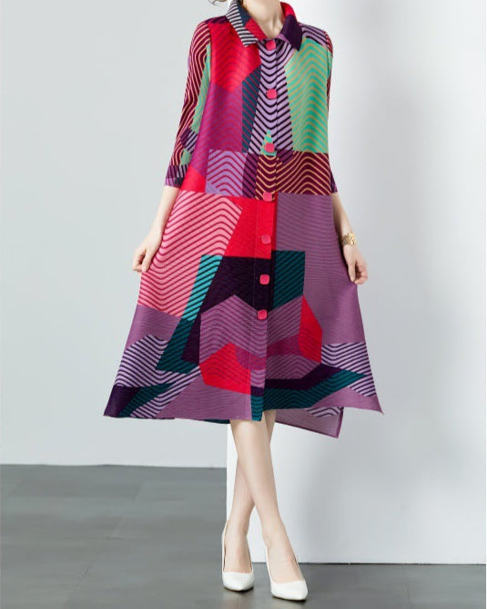 Art Multi color Dress