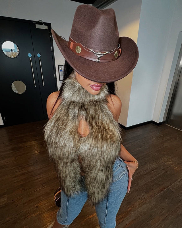FURROCIOUS TIE TOP