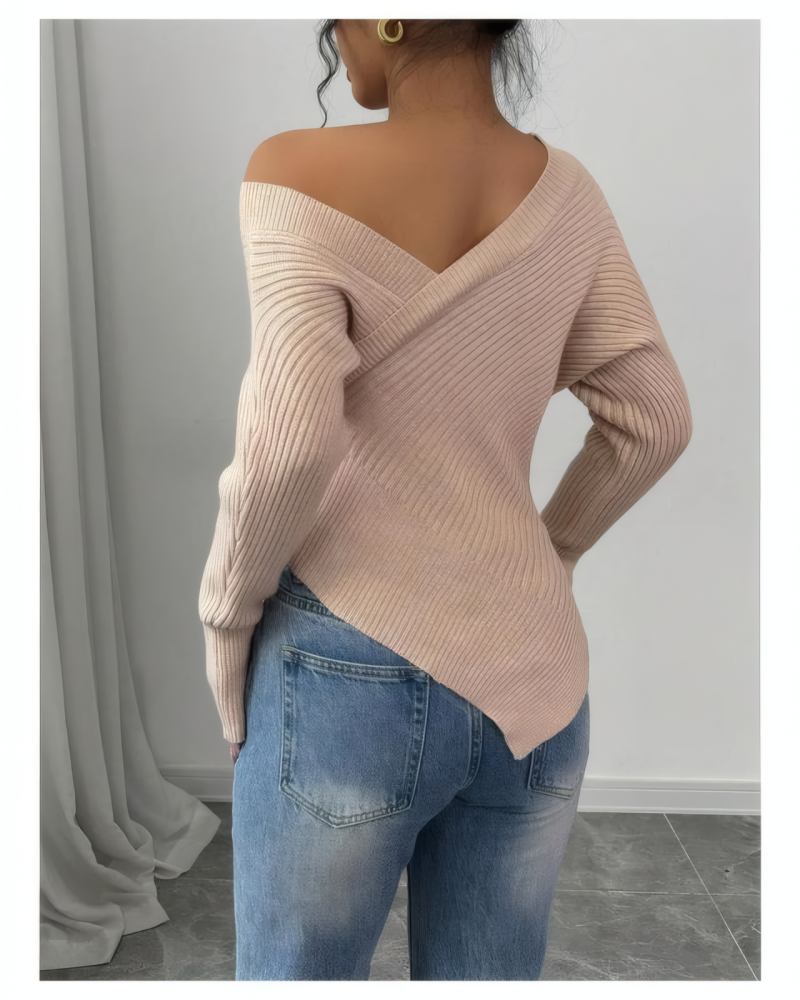 Amaya One Shoulder Sweater