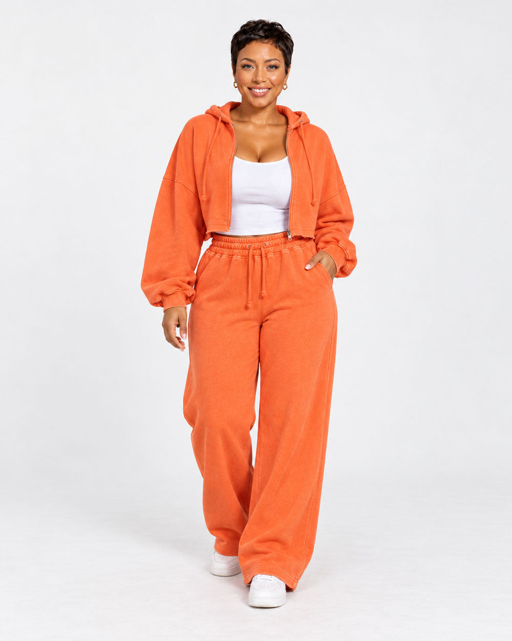 On The Go Fleece Pant Set