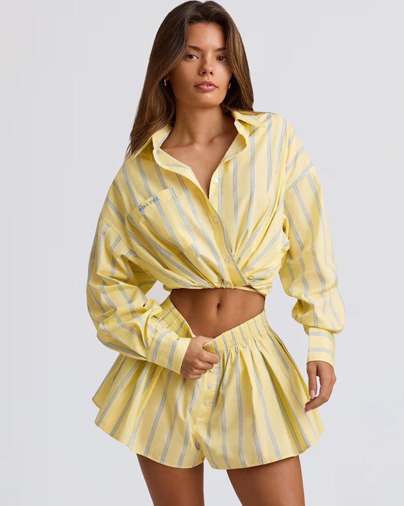 Poplin Stripe Multiway Set