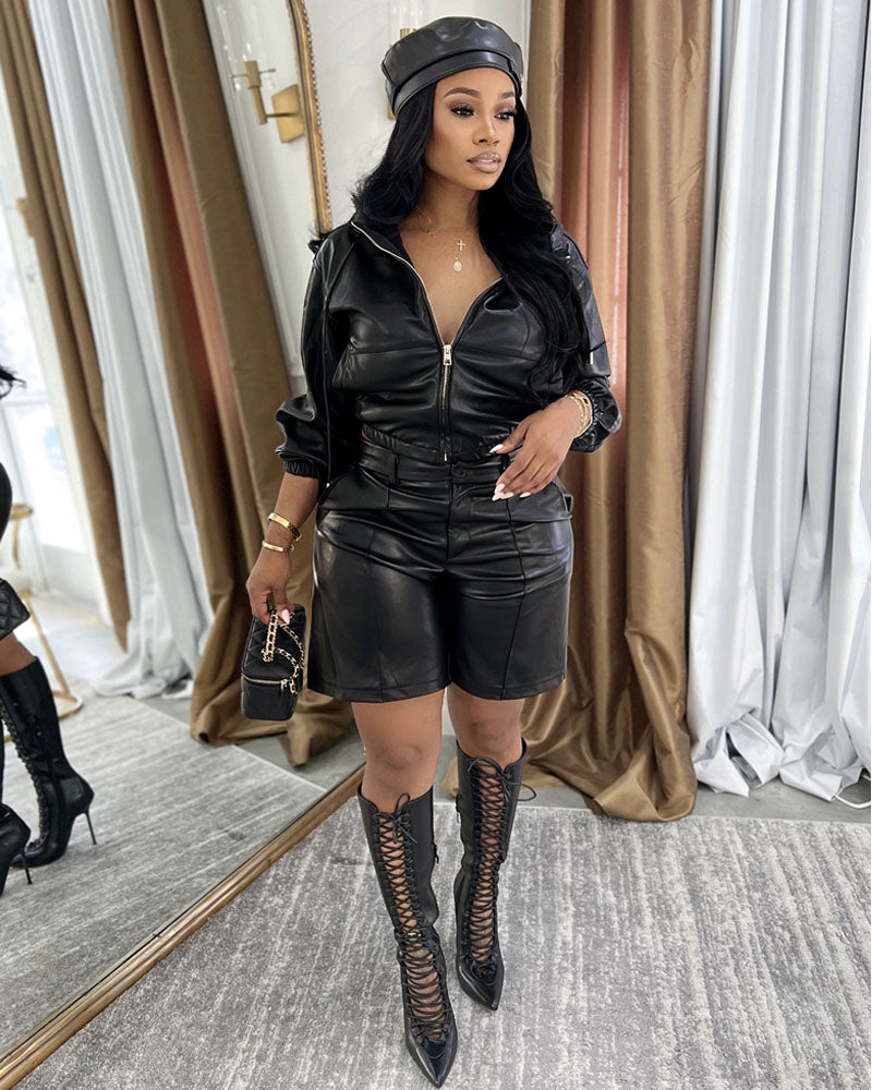 Queen Of The Night Leather Set