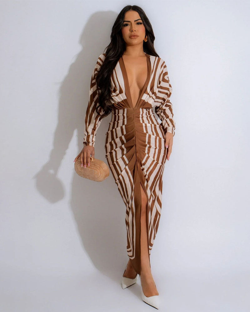 Rania Ruched Midi Dress