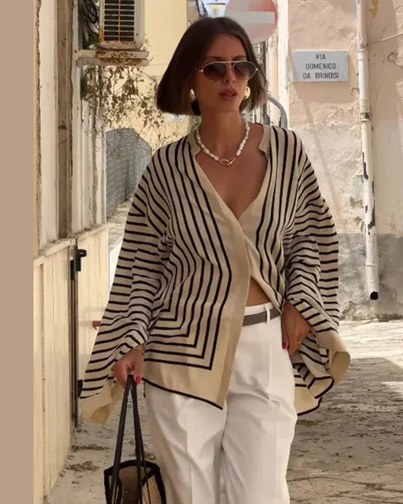 Rich Auntie Cardigan Shirt