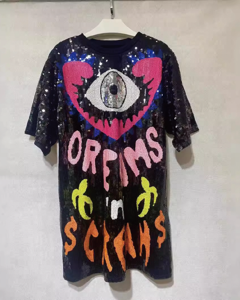 TIME TO SHINE SEQUIN JERSEY