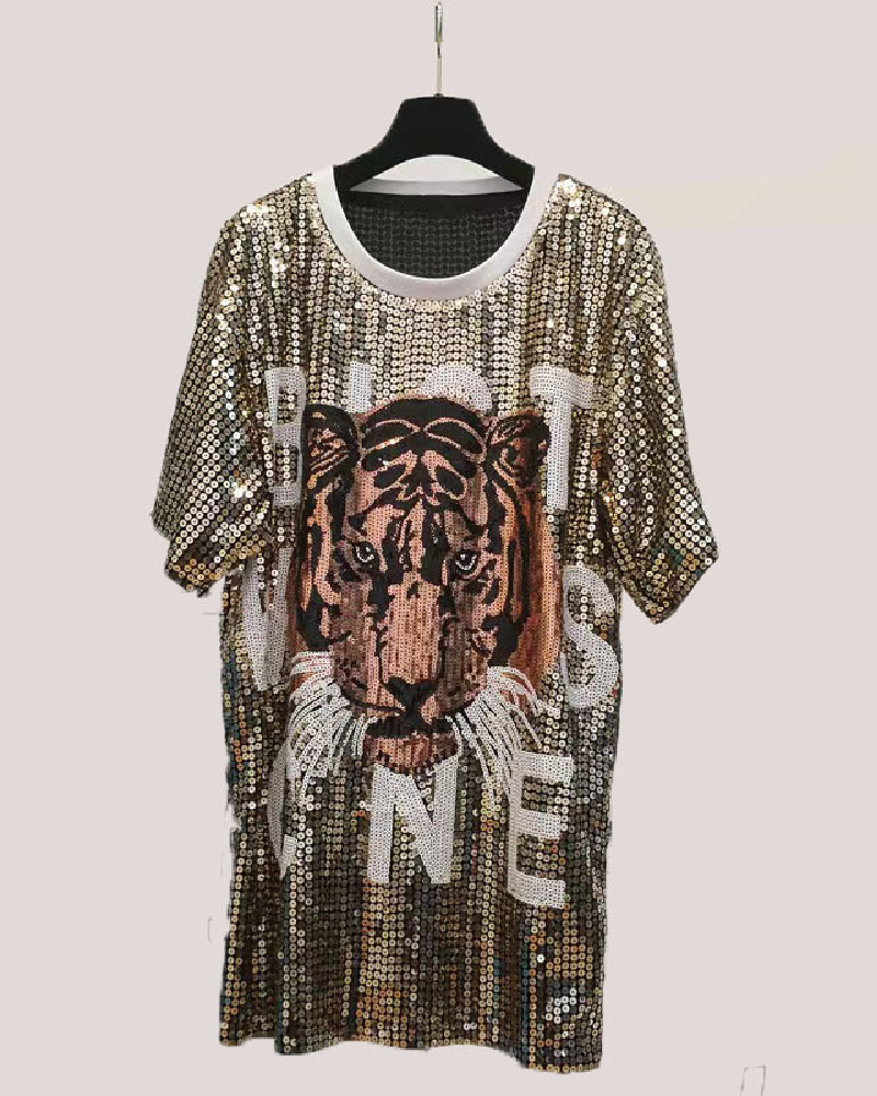 TIME TO SHINE SEQUIN JERSEY
